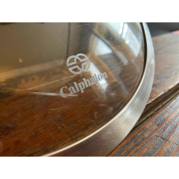 CALPHALON 9" Stainless Steel/Glass Lid - Picture 3 of 7